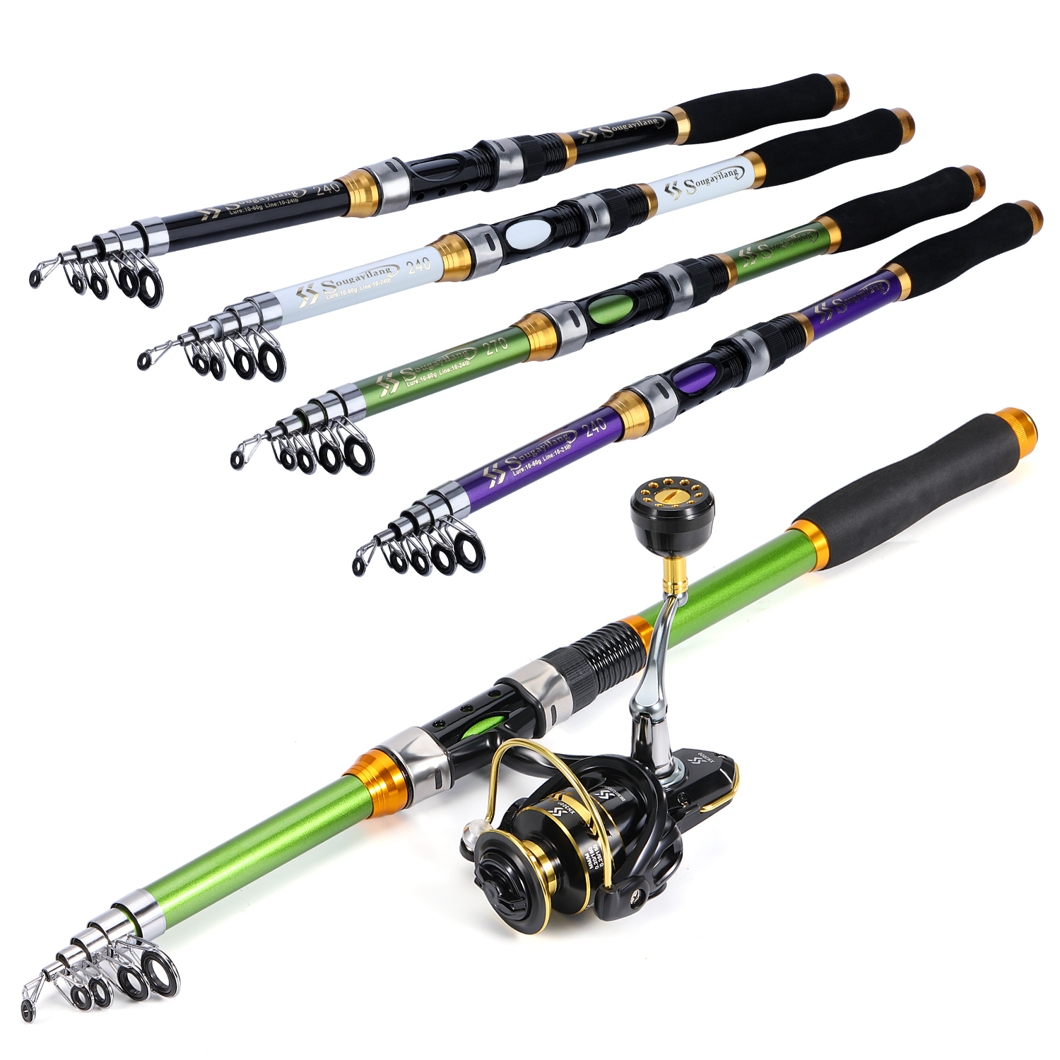 Sougayialng Spinning Fishing R - огляд і ціна Fishing Rod Spinning