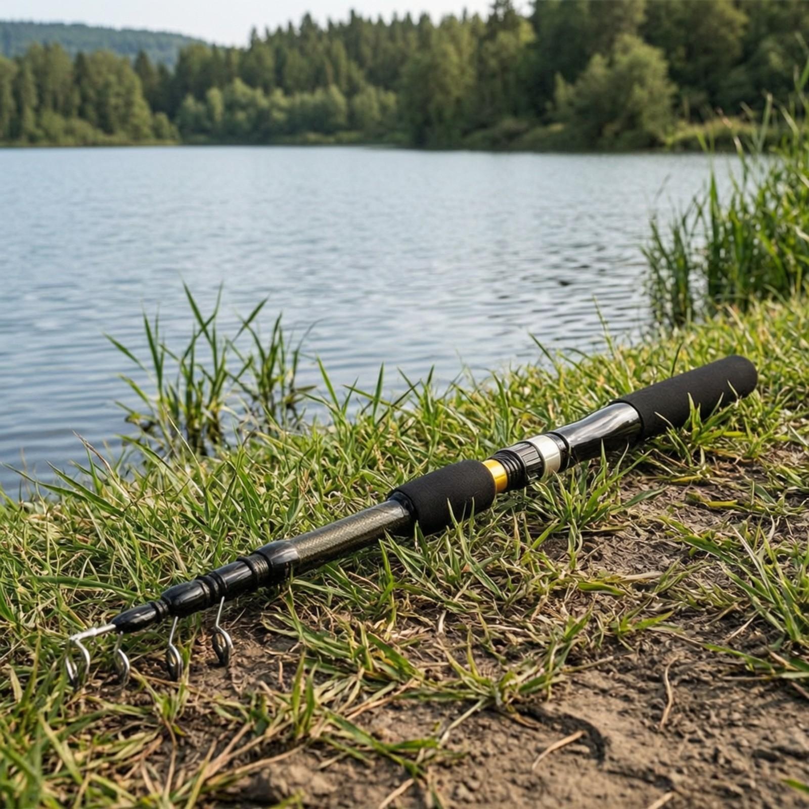 Portable Carbon Fiber Fishing  - огляд і ціна Fishing Rod Carbon Fiber