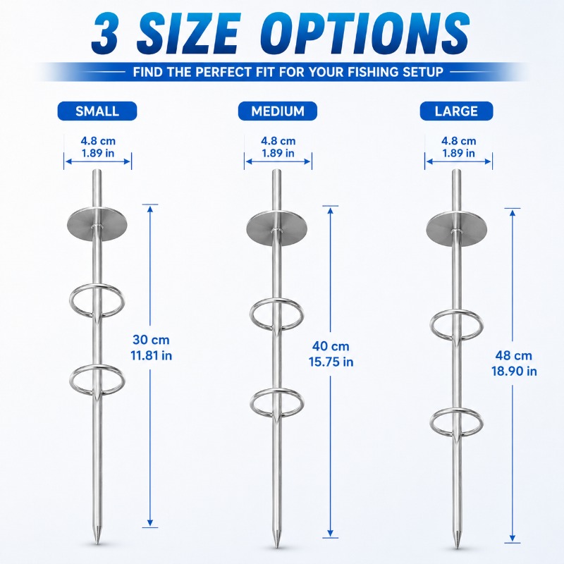 Double Ring Fishing Rod Holder - огляд і ціна Fishing Rod Surf