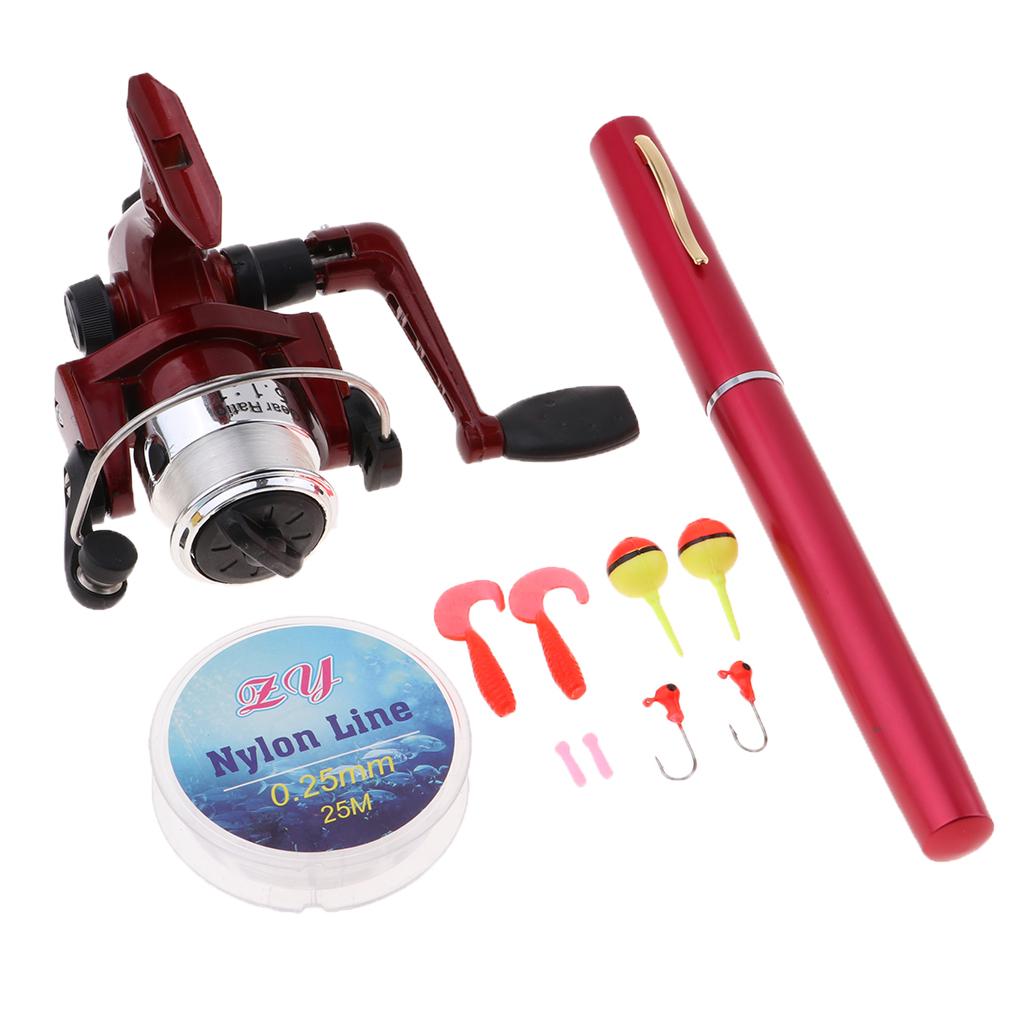 Mini Portable Pocket Fishing P - огляд і ціна Fishing Rod Spinning