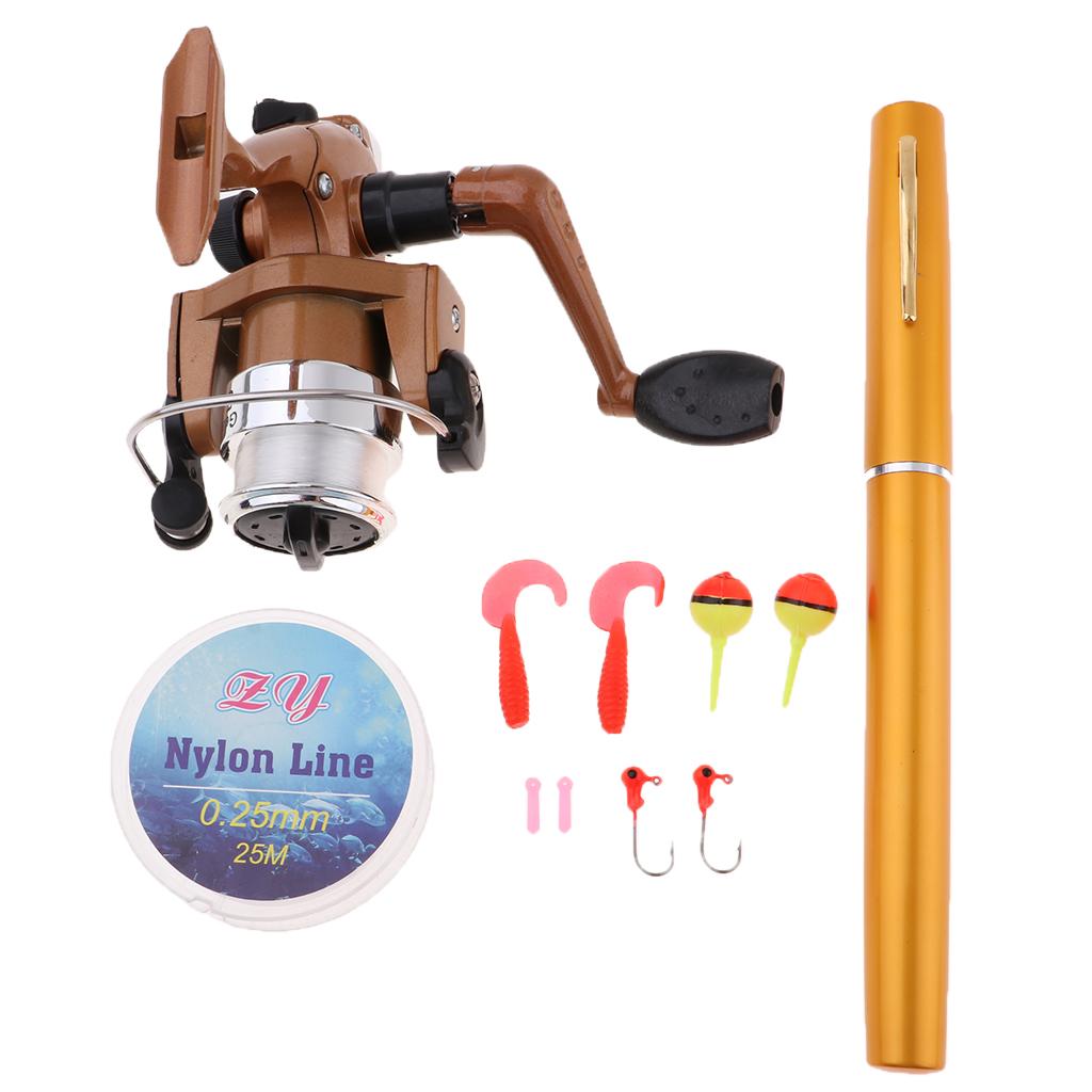Mini Portable Pocket Fishing P - огляд і ціна Fishing Rod Spinning