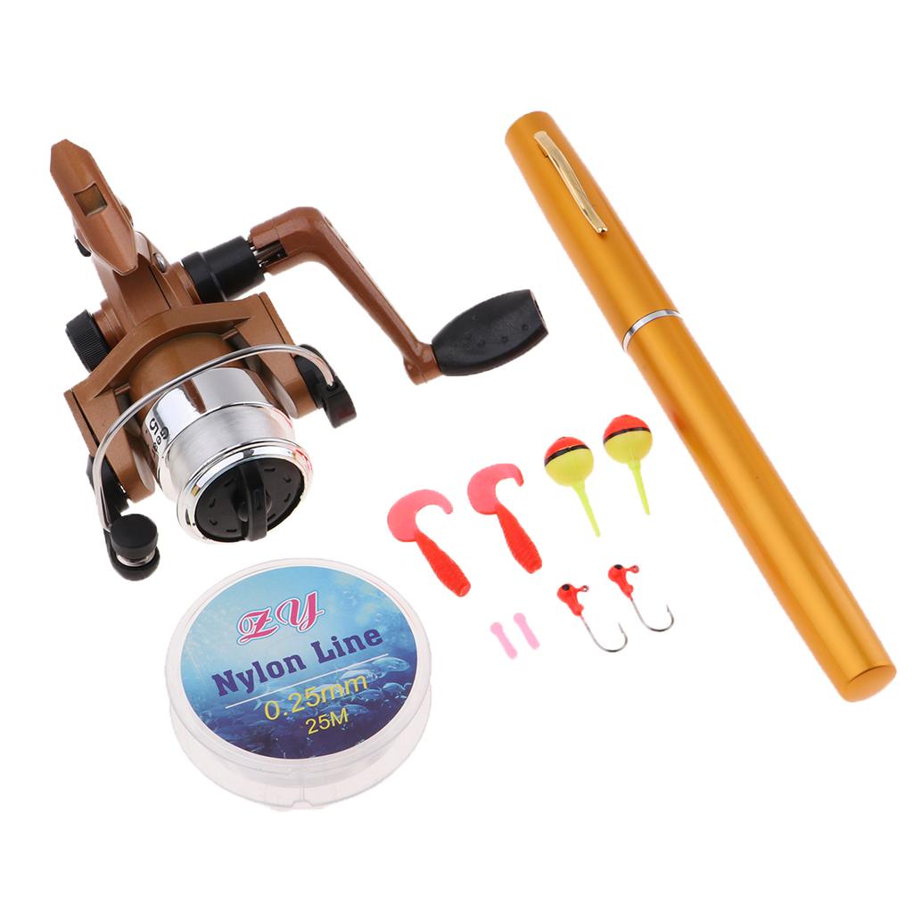 Mini Portable Pocket Fishing P - огляд і ціна Fishing Rod Spinning