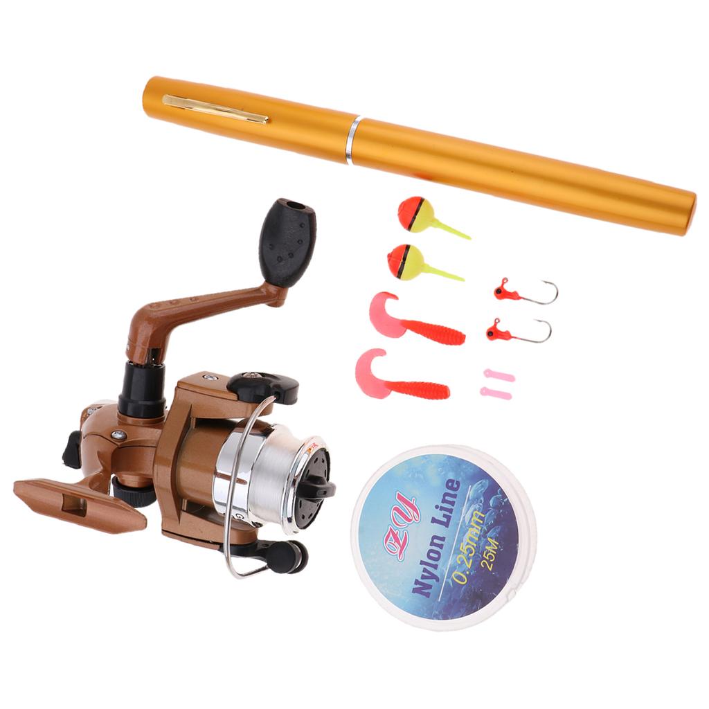 Mini Portable Pocket Fishing P - огляд і ціна Fishing Rod Spinning