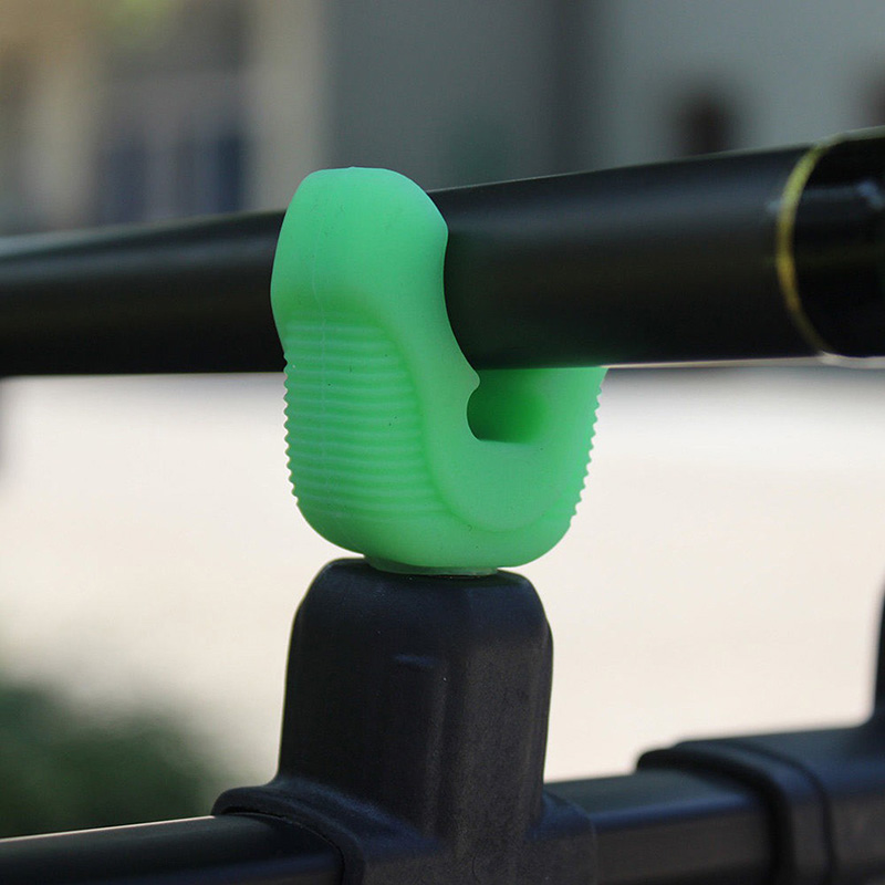 4pcs Luminous Green Silicone F - огляд і ціна Fishing Rod Telescopic