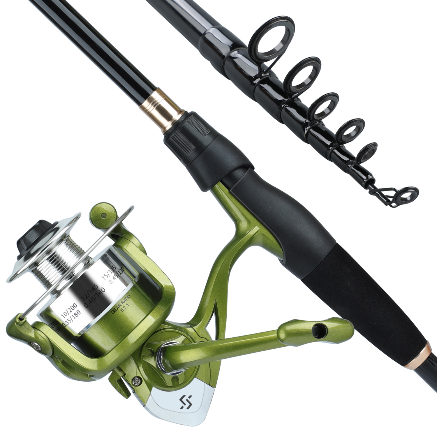 Sougayilang Telescopic Fishing - огляд і ціна Fishing Rod Spinning