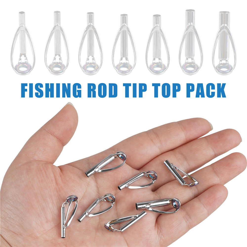 10Pcs Fishing Rod Guide Tips R - огляд і ціна Fishing Rod Surf
