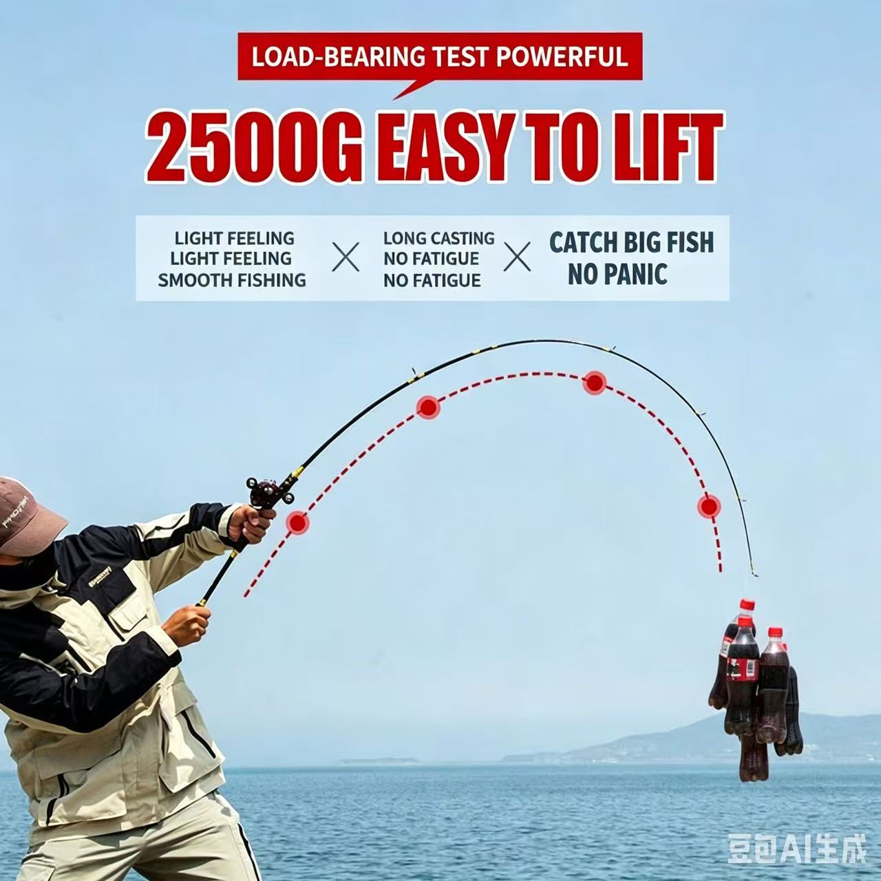 M Power Carbon Fiber Fishing R - огляд і ціна Fishing Rod Carbon Fiber
