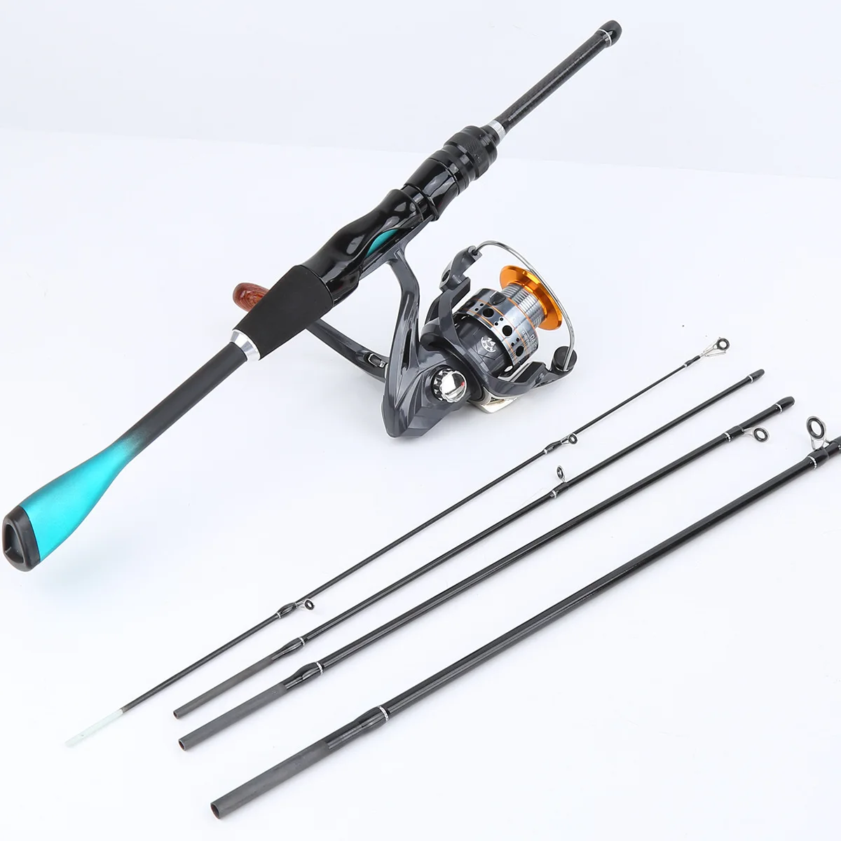 1.8M Carbon Fiber 4 Sections C - огляд і ціна Fishing Rod Carbon Fiber