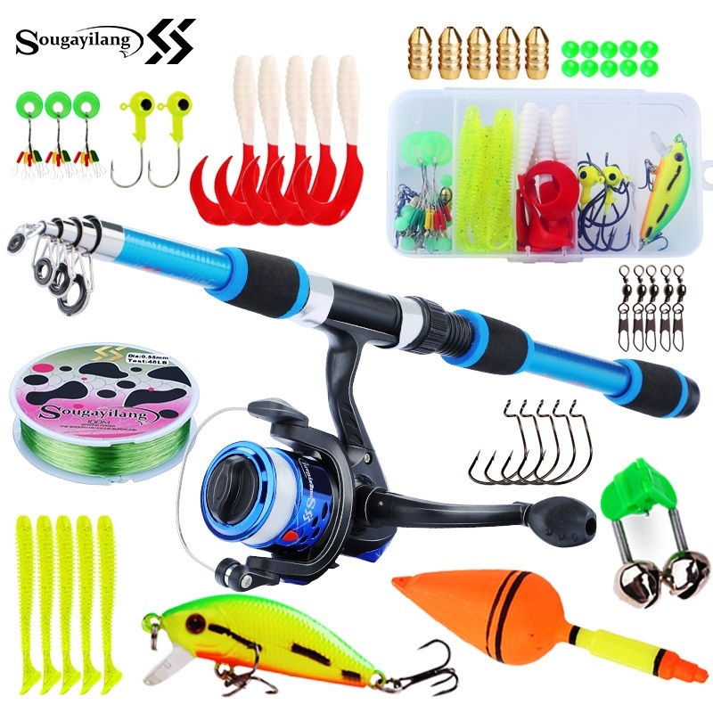 Sougayilang Kids Fishing Pole  - огляд і ціна Fishing Rod Spinning